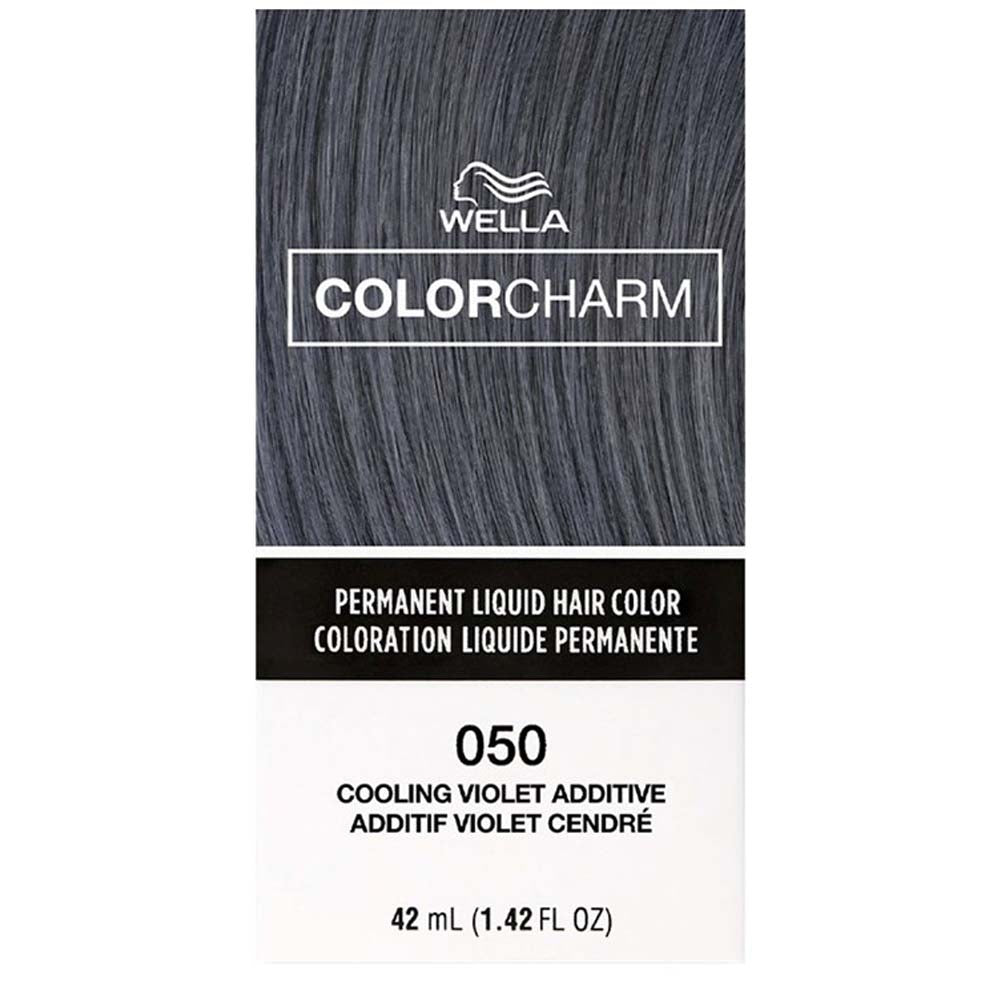 WELLA COLOR CHARM PERMANENT LIQUID HAIR COLOR - ADDITIVE 050 COOLING VIOLET Permanent Color WELLA for sacramento, california, barbers, hair stylist, cosmetologist, beauty industry