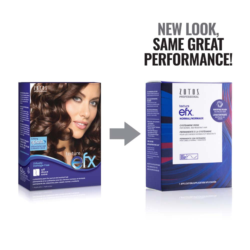 ZOTOS TEXTURE EFX PERM - NORMAL/ RESISTANT Hair Perm ZOTOS for sacramento, california, barbers, hair stylist, cosmetologist, beauty industry