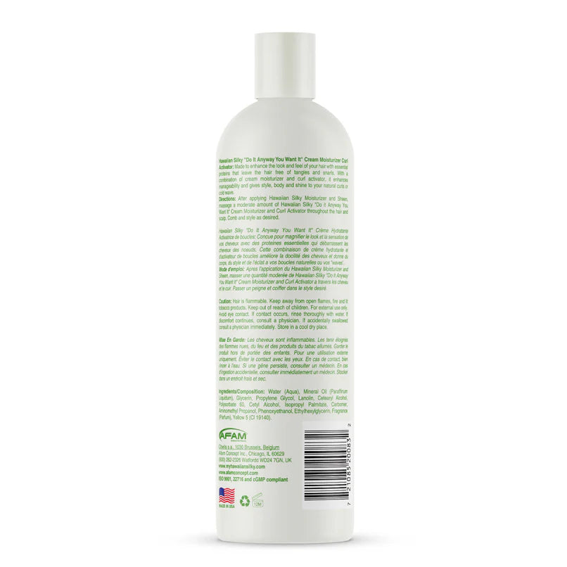 HAWAIIAN SILKY CREAM MOISTURIZER - 16 OZ