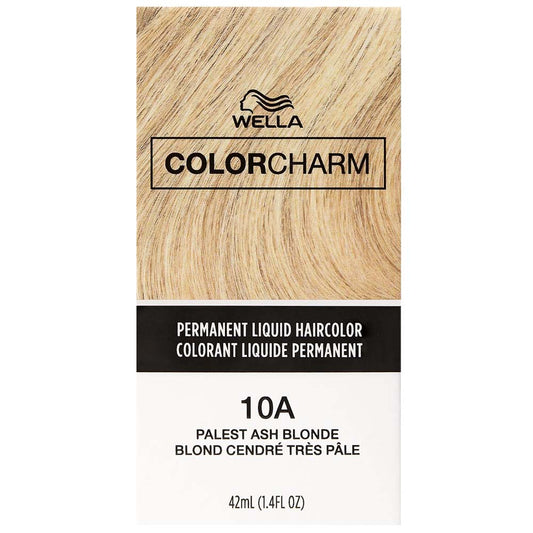 WELLA COLOR CHARM PERMANENT LIQUID HAIR COLOR - 10A/1030 PALEST ASH BLONDE Permanent Color WELLA for sacramento, california, barbers, hair stylist, cosmetologist, beauty industry
