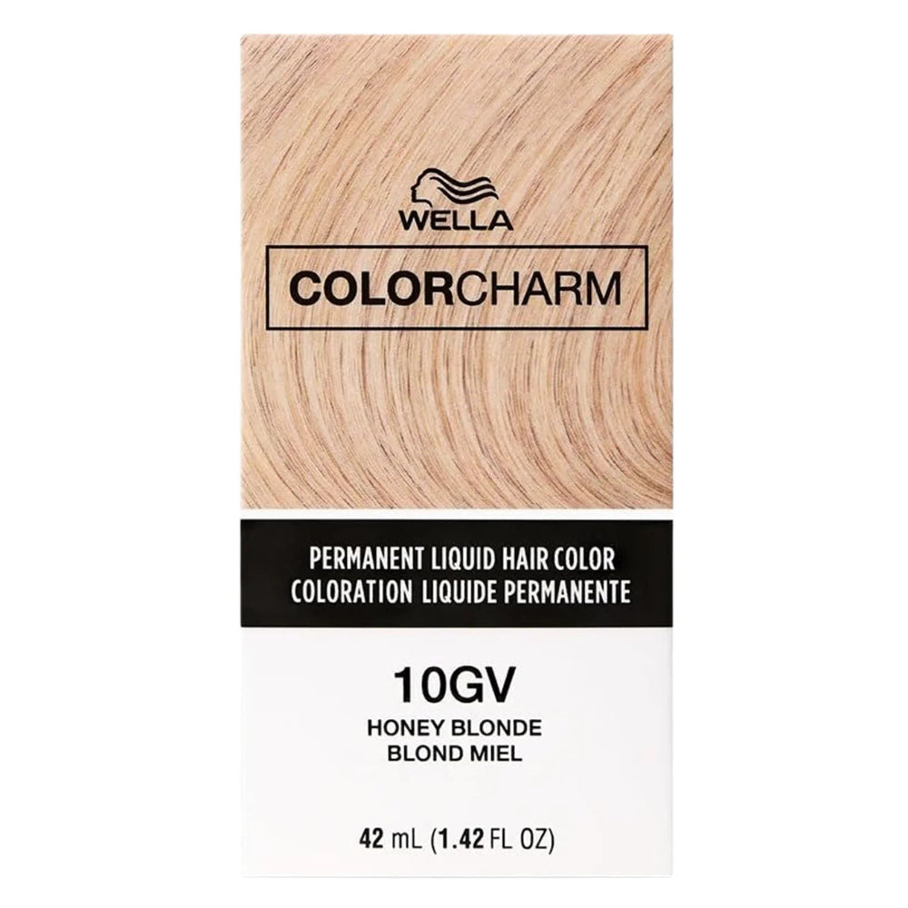 WELLA COLOR CHARM PERMANENT LIQUID HAIR COLOR - 10GV/1036 HONEY BLONDE Permanent Color WELLA for sacramento, california, barbers, hair stylist, cosmetologist, beauty industry