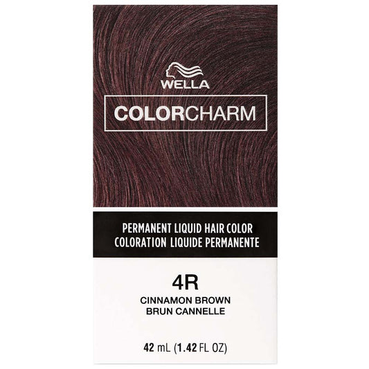 WELLA COLOR CHARM PERMANENT LIQUID HAIR COLOR - 4R/356 CINNAMON BROWN Permanent Color WELLA for sacramento, california, barbers, hair stylist, cosmetologist, beauty industry
