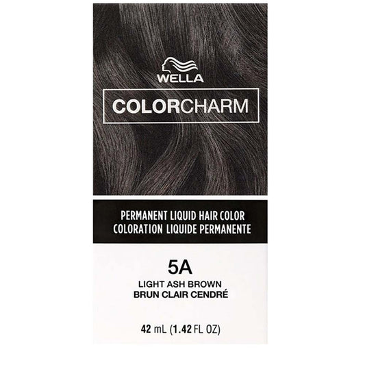 WELLA COLOR CHARM PERMANENT LIQUID HAIR COLOR - 5A/246 LIGHT ASH BROWN Permanent Color WELLA for sacramento, california, barbers, hair stylist, cosmetologist, beauty industry