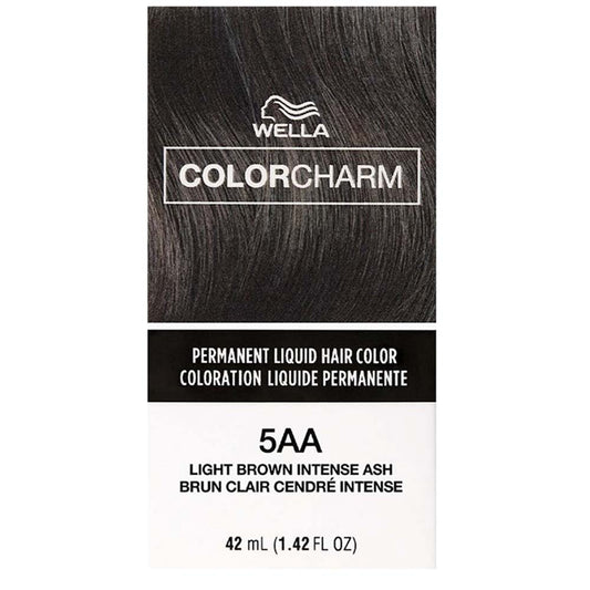 WELLA COLOR CHARM PERMANENT LIQUID HAIR COLOR - 5AA/336 LIGHT BROWN INTENSE ASH Permanent Color WELLA for sacramento, california, barbers, hair stylist, cosmetologist, beauty industry