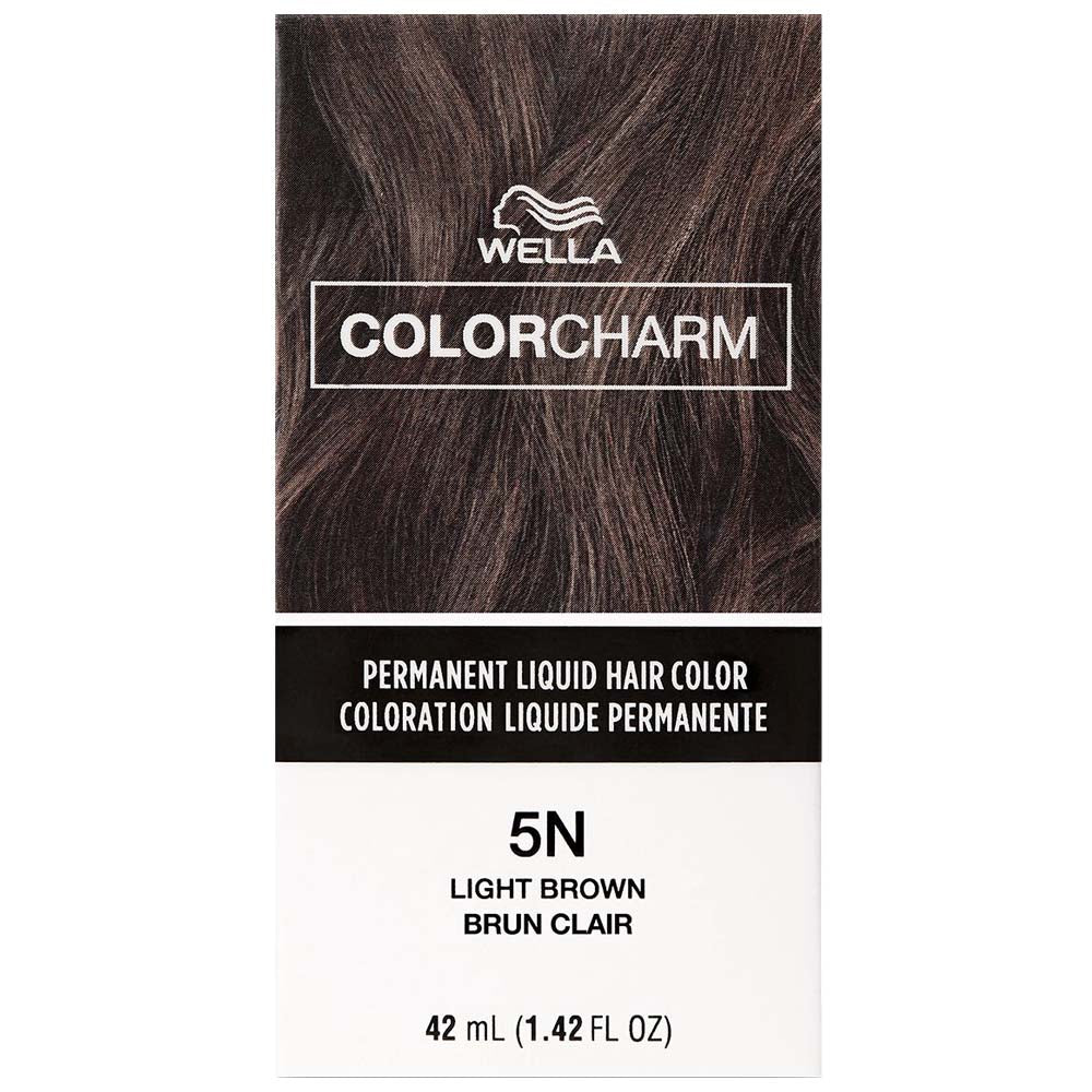 WELLA COLOR CHARM PERMANENT LIQUID HAIR COLOR - 5N/511 LIGHT BROWN Permanent Color WELLA for sacramento, california, barbers, hair stylist, cosmetologist, beauty industry