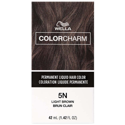 WELLA COLOR CHARM PERMANENT LIQUID HAIR COLOR - 5N/511 LIGHT BROWN Permanent Color WELLA for sacramento, california, barbers, hair stylist, cosmetologist, beauty industry
