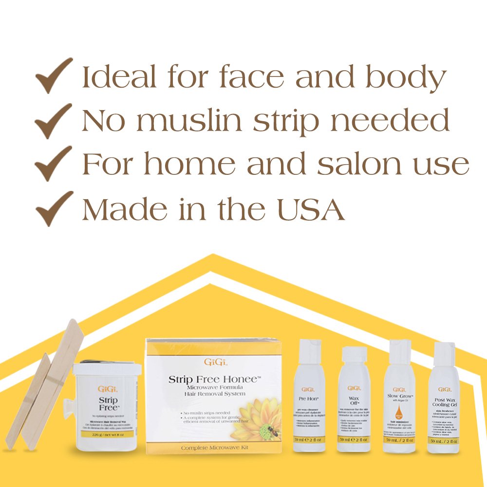 GIGI STRIP FREE HONEE HAIR REMOVAL SYSTEM KIT
