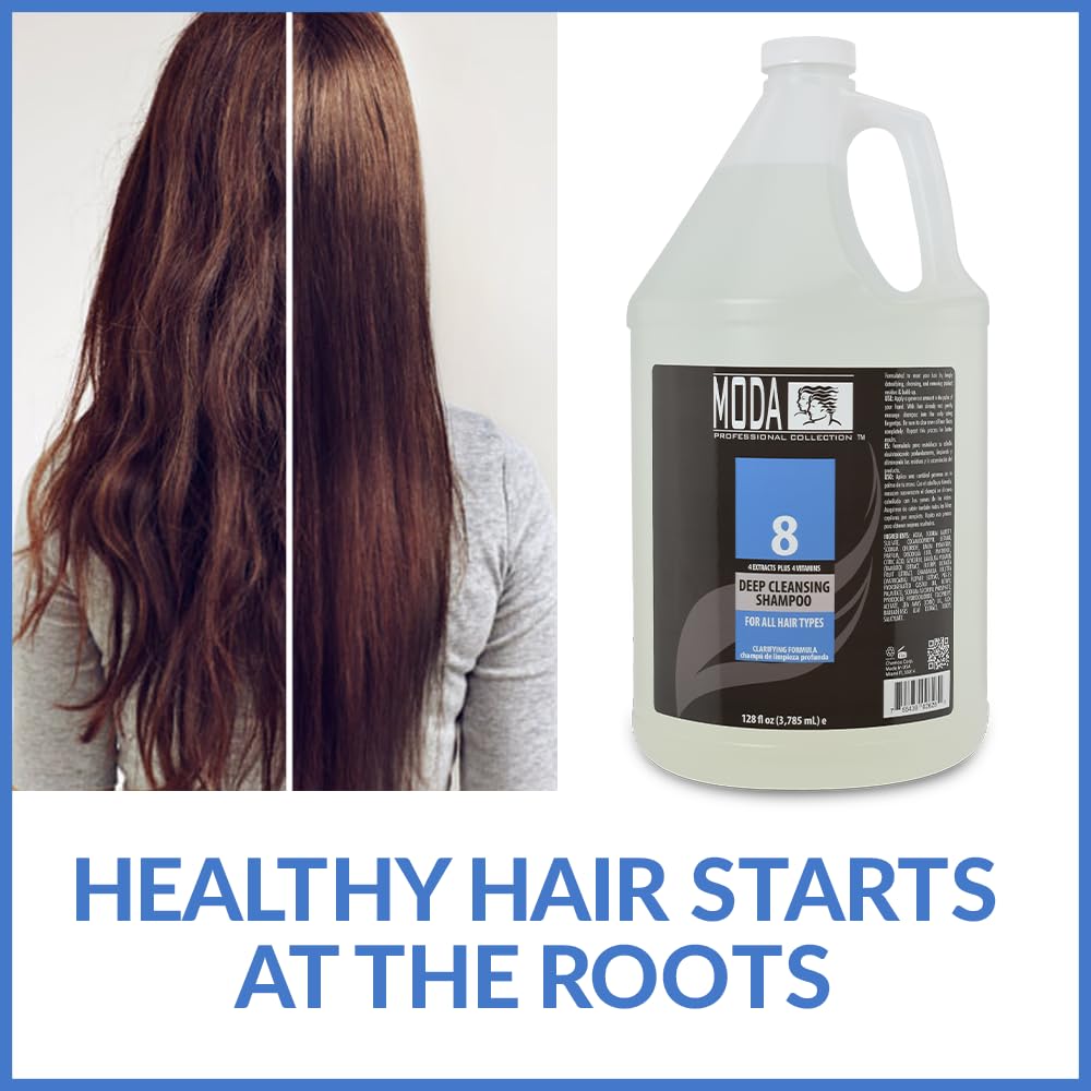 MODA SHAMPOO - DEEP CLARIFYING 1 GALLON