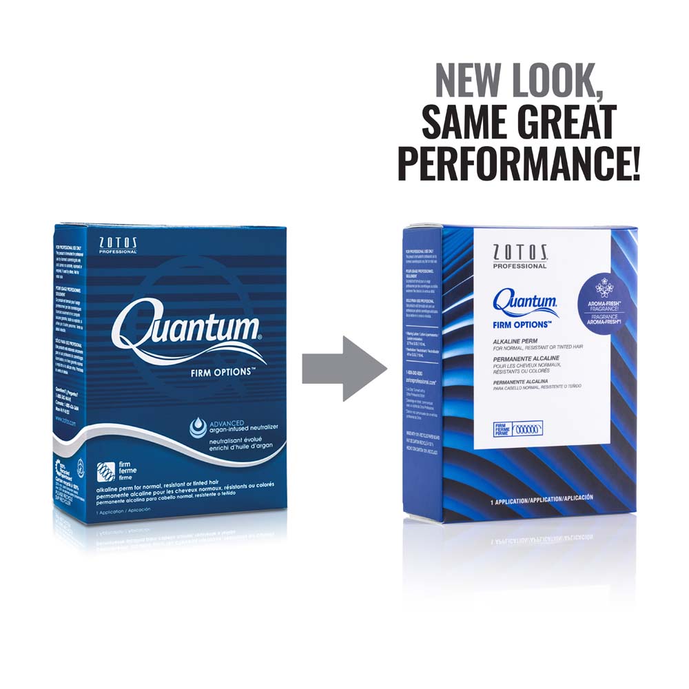 ZOTOS QUANTUM PERM - FIRM OPTIONS Hair Perm ZOTOS for sacramento, california, barbers, hair stylist, cosmetologist, beauty industry