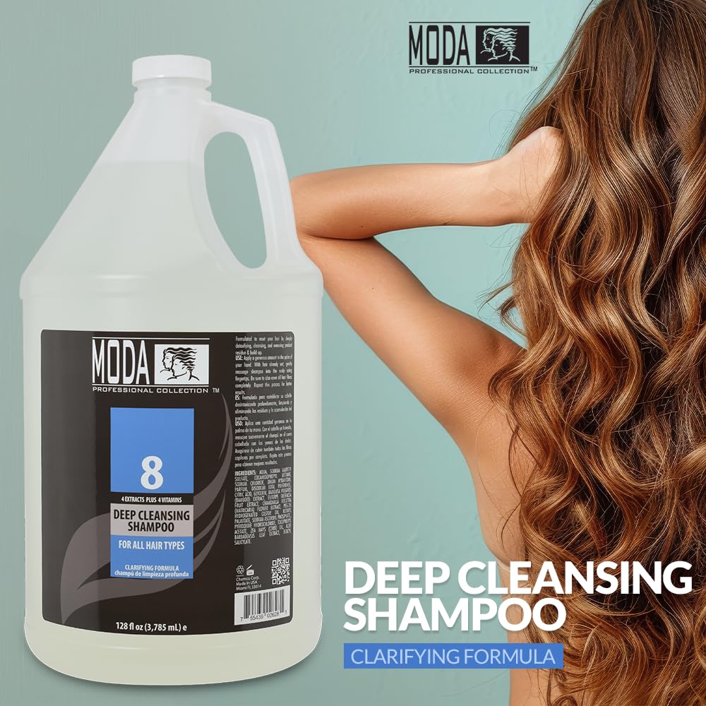 MODA SHAMPOO - DEEP CLARIFYING 1 GALLON