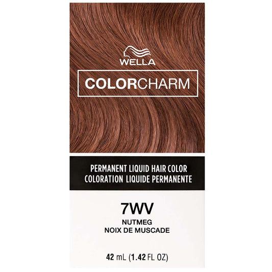WELLA COLOR CHARM PERMANENT LIQUID HAIR COLOR - 7WV NUTMEG Permanent Color WELLA for sacramento, california, barbers, hair stylist, cosmetologist, beauty industry