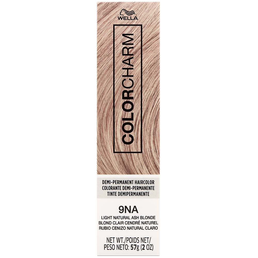 WELLA COLOR CHARM DEMI-PERMANENT CREAM HAIR COLOR 9NA Light Natural Ash Blonde Demi-Permanent Color WELLA for sacramento, california, barbers, hair stylist, cosmetologist, beauty industry