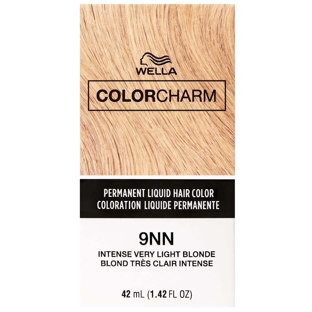 WELLA COLOR CHARM PERMANENT LIQUID HAIR COLOR - 9NN INTENSE VERY LIGHT BLONDE Permanent Color WELLA for sacramento, california, barbers, hair stylist, cosmetologist, beauty industry