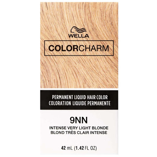WELLA COLOR CHARM PERMANENT LIQUID HAIR COLOR - 9NN INTENSE VERY LIGHT BLONDE Permanent Color WELLA for sacramento, california, barbers, hair stylist, cosmetologist, beauty industry