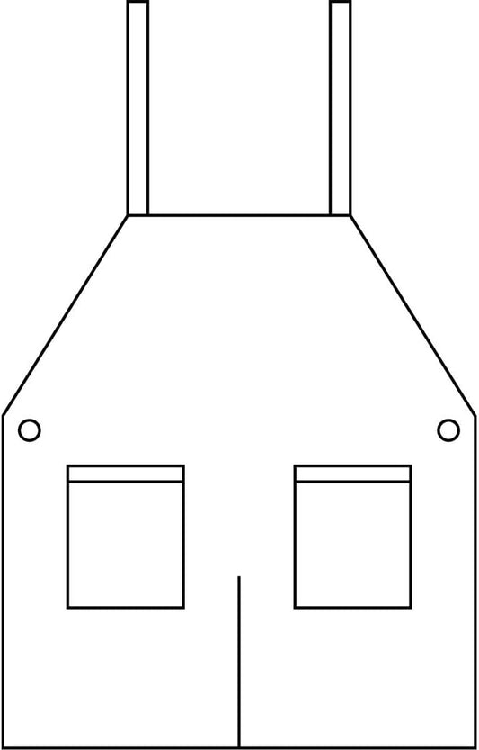 SEWICOB VINCENT APRON - BLACK Apron SEWICOB for sacramento, california, barbers, hair stylist, cosmetologist, beauty industry