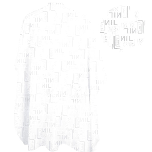 SEWICOB VINCENT HAIRCUTTING CAPE - HEAT STAMP WHITE