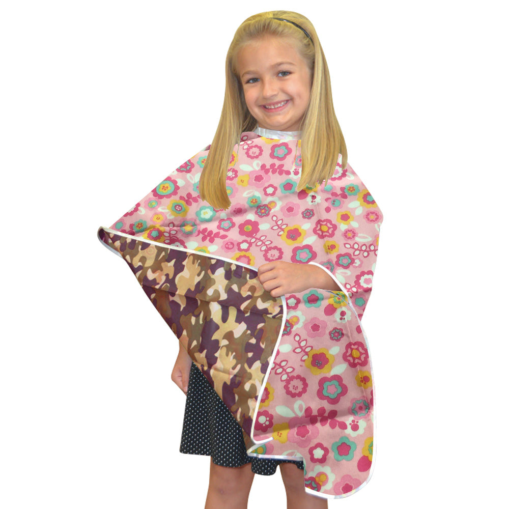 MARIANNA REVERSIBLE NYLON KIDDIE CAPE