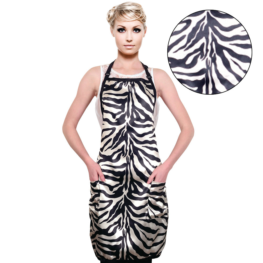 CRICKET STYLIST APRON - ZEBRA