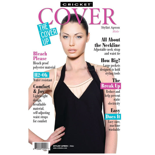 CRICKET STYLIST APRON - BLOKR Apron CRICKET for sacramento, california, barbers, hair stylist, cosmetologist, beauty industry