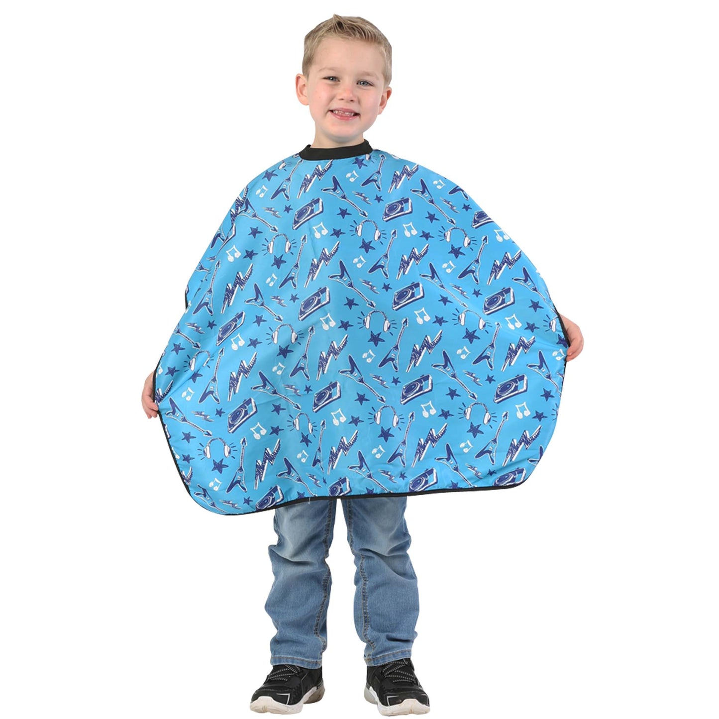 ESSEL BEAUTY KIDDIE CAPE - ROCK STAR Cape STYLETEK for sacramento, california, barbers, hair stylist, cosmetologist, beauty industry