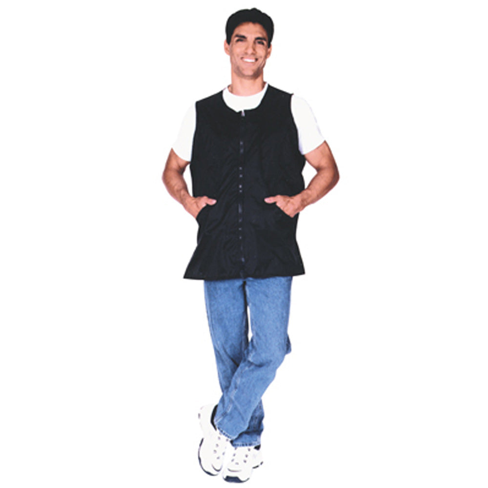 SCALPMASTER NYLON BARBER VEST - BLACK