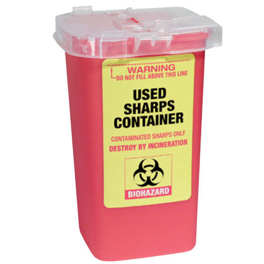 FANTASEA USED SHARPS CONTAINER - 1 LITER