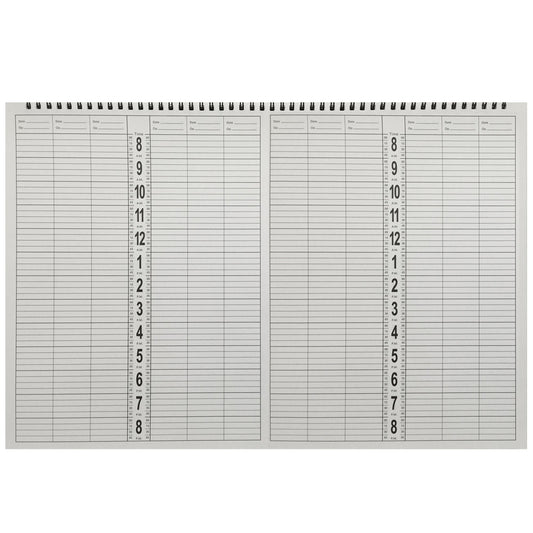 DL PRO APPOINTMENT BOOK 12 COLUMN -100 PG Appointment Book DL PRO for sacramento, california, barbers, hair stylist, cosmetologist, beauty industry