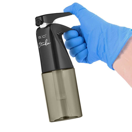StyleCraft Studio Spray Bottle ergonomic handle and precision nozzle close up