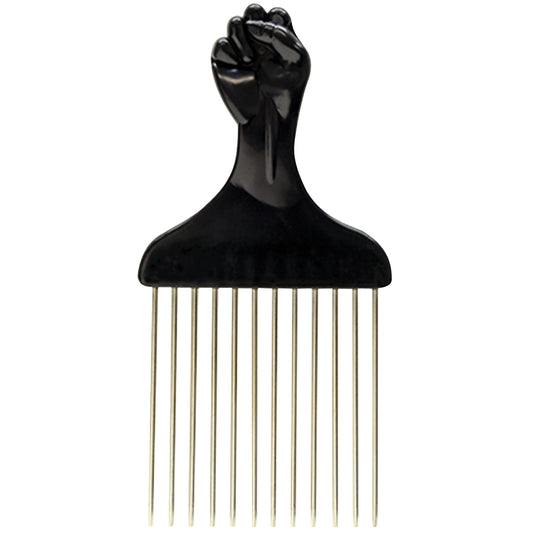 GOLD MAGIC METAL FIST PIK Hair Comb GOLD MAGIC for sacramento, california, barbers, hair stylist, cosmetologist, beauty industry