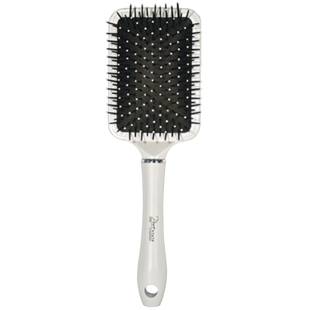 SCALPMASTER PURE STYLE SERIES RECTANGULAR CUSHION PADDLE BRUSH - 13 ROWS