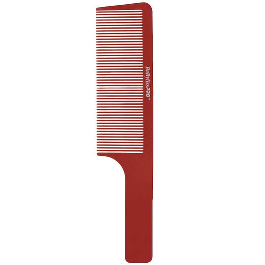 BABYLISSPRO BARBEROLOGY CLIPPER COMB Red Hair Comb BABYLISSPRO for sacramento, california, barbers, hair stylist, cosmetologist, beauty industry