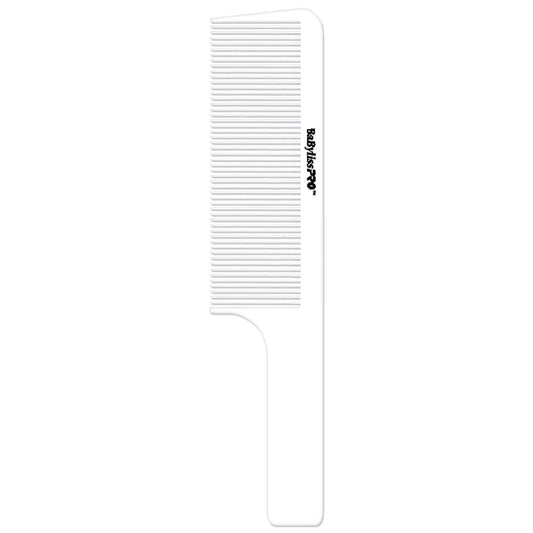 BABYLISSPRO BARBEROLOGY CLIPPER COMB - 9" WHITE