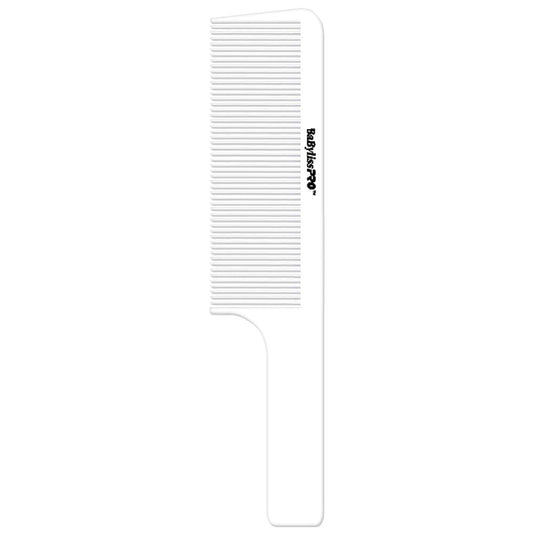 BABYLISSPRO BARBEROLOGY CLIPPER COMB White Hair Comb BABYLISSPRO for sacramento, california, barbers, hair stylist, cosmetologist, beauty industry