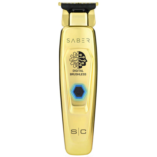 STYLECRAFT BRUSHLESS SABER METAL TRIMMER - GOLD Trimmer STYLECRAFT for sacramento, california, barbers, hair stylist, cosmetologist, beauty industry