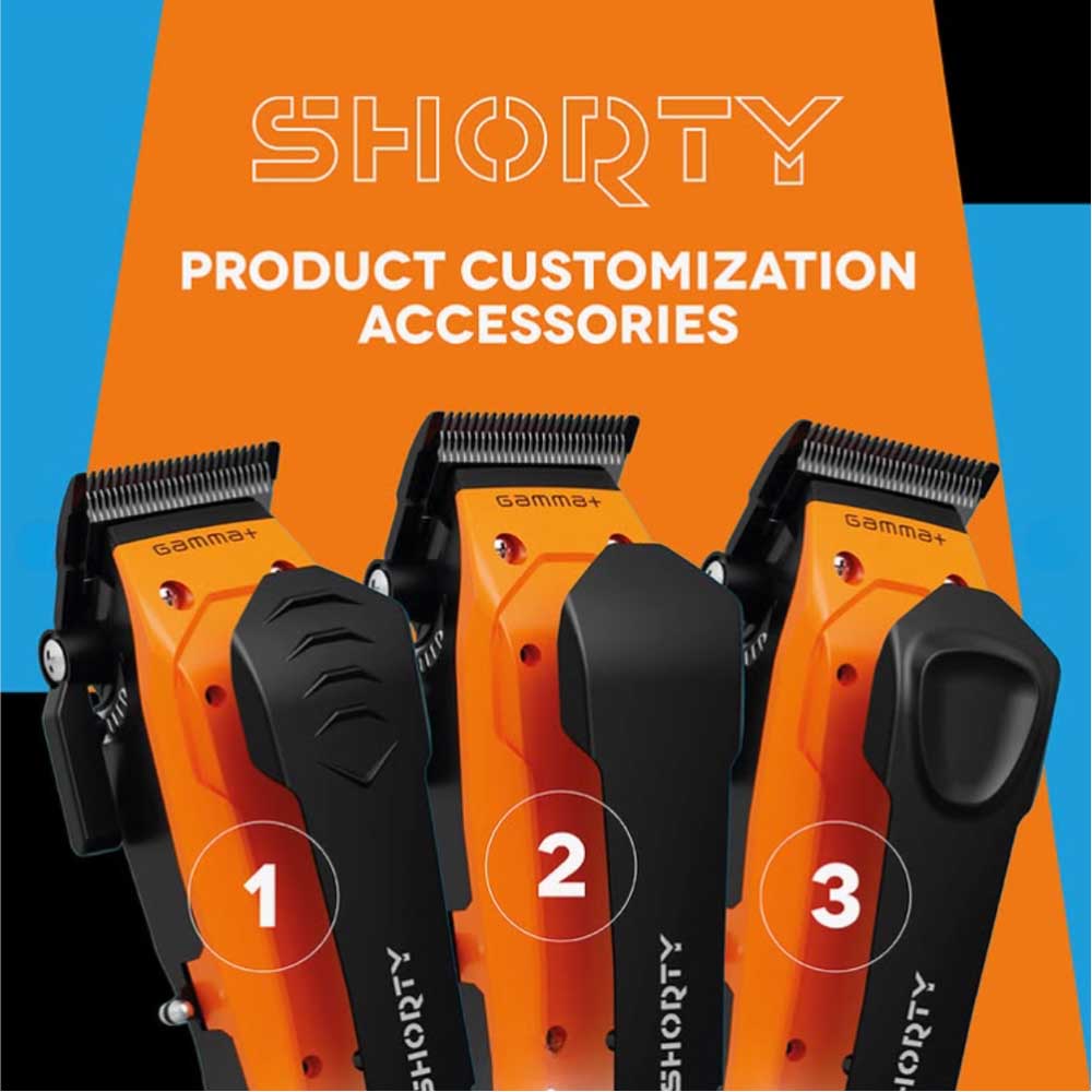 GAMMA+ SHORTY COMPACT CLIPPER Clipper GAMMA for sacramento, california, barbers, hair stylist, cosmetologist, beauty industry