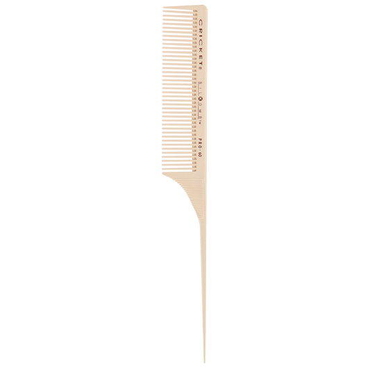 CRICKET SILKOMB - PRO-60 MEDIUM TOOTHED RATTAIL COMB