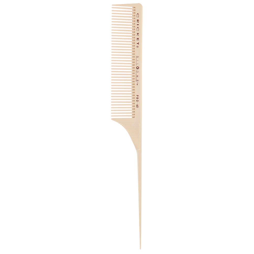CRICKET SILKOMB - PRO-60 MEDIUM TOOTHED RATTAIL COMB