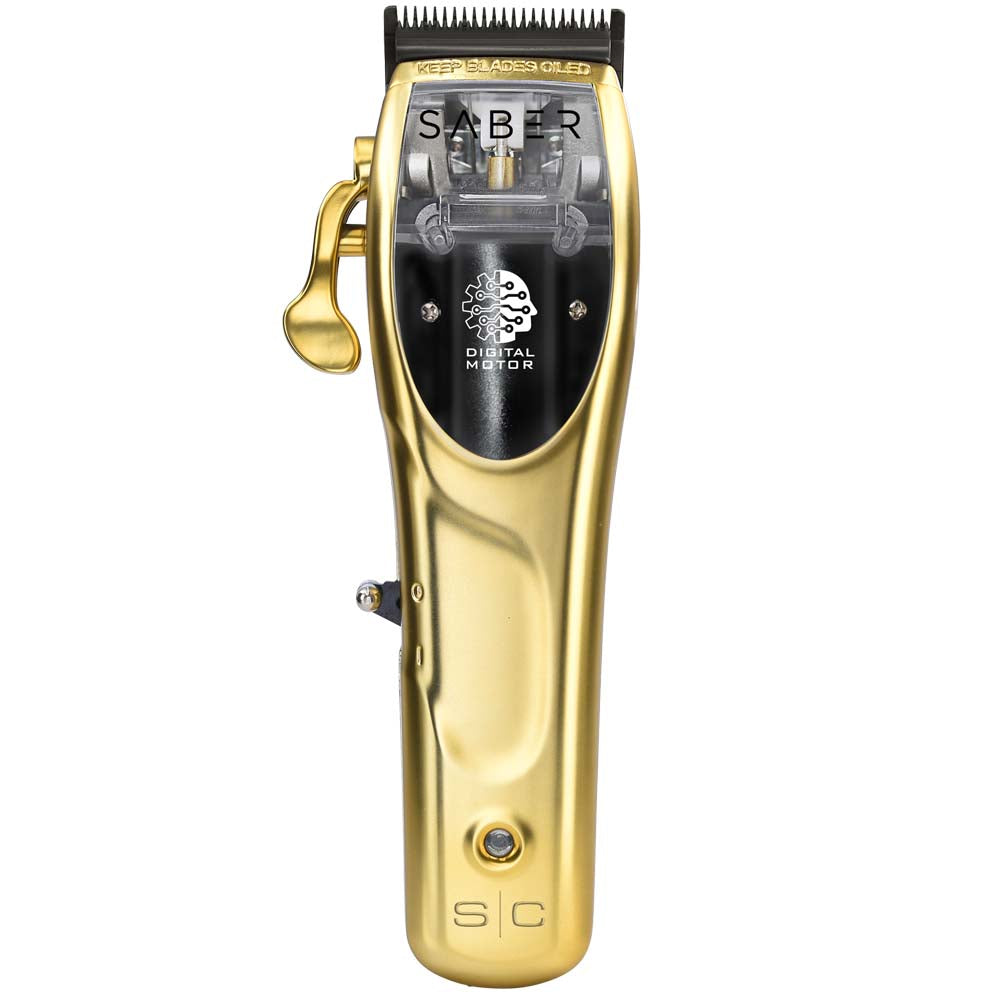 STYLECRAFT BRUSHLESS SABER METAL CLIPPER - GOLD Clipper STYLECRAFT for sacramento, california, barbers, hair stylist, cosmetologist, beauty industry
