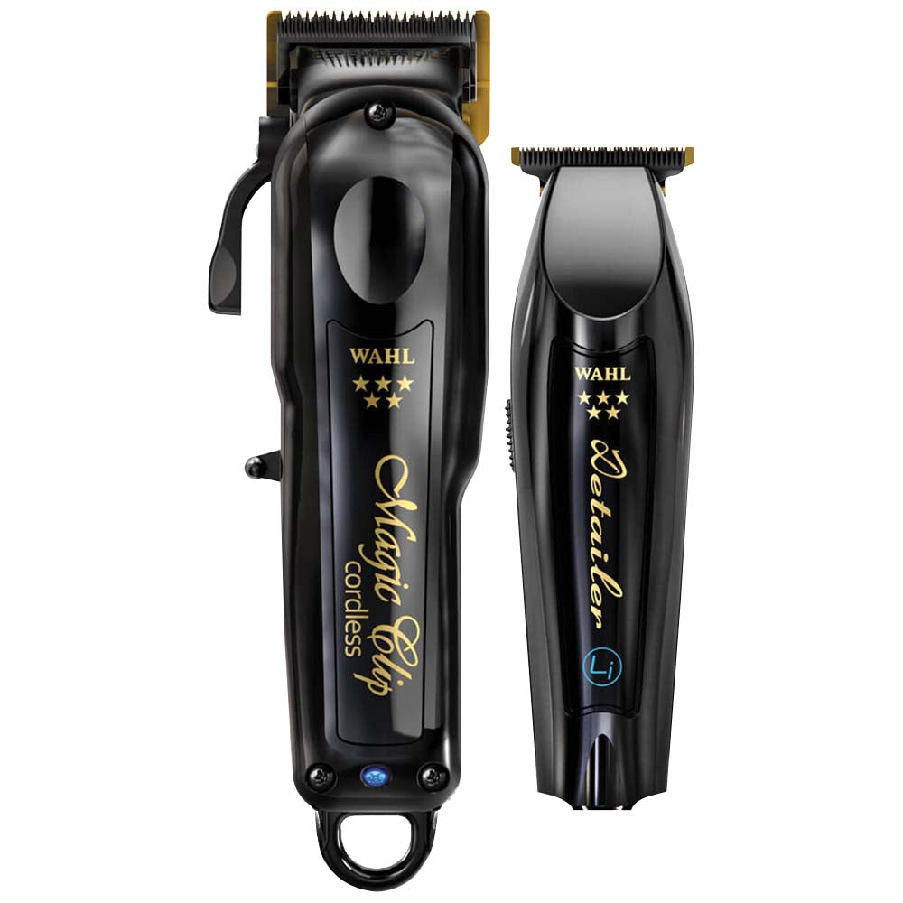 WAHL 5 STAR CORDLESS BARBER COMBO - BLACK Clipper WAHL for sacramento, california, barbers, hair stylist, cosmetologist, beauty industry