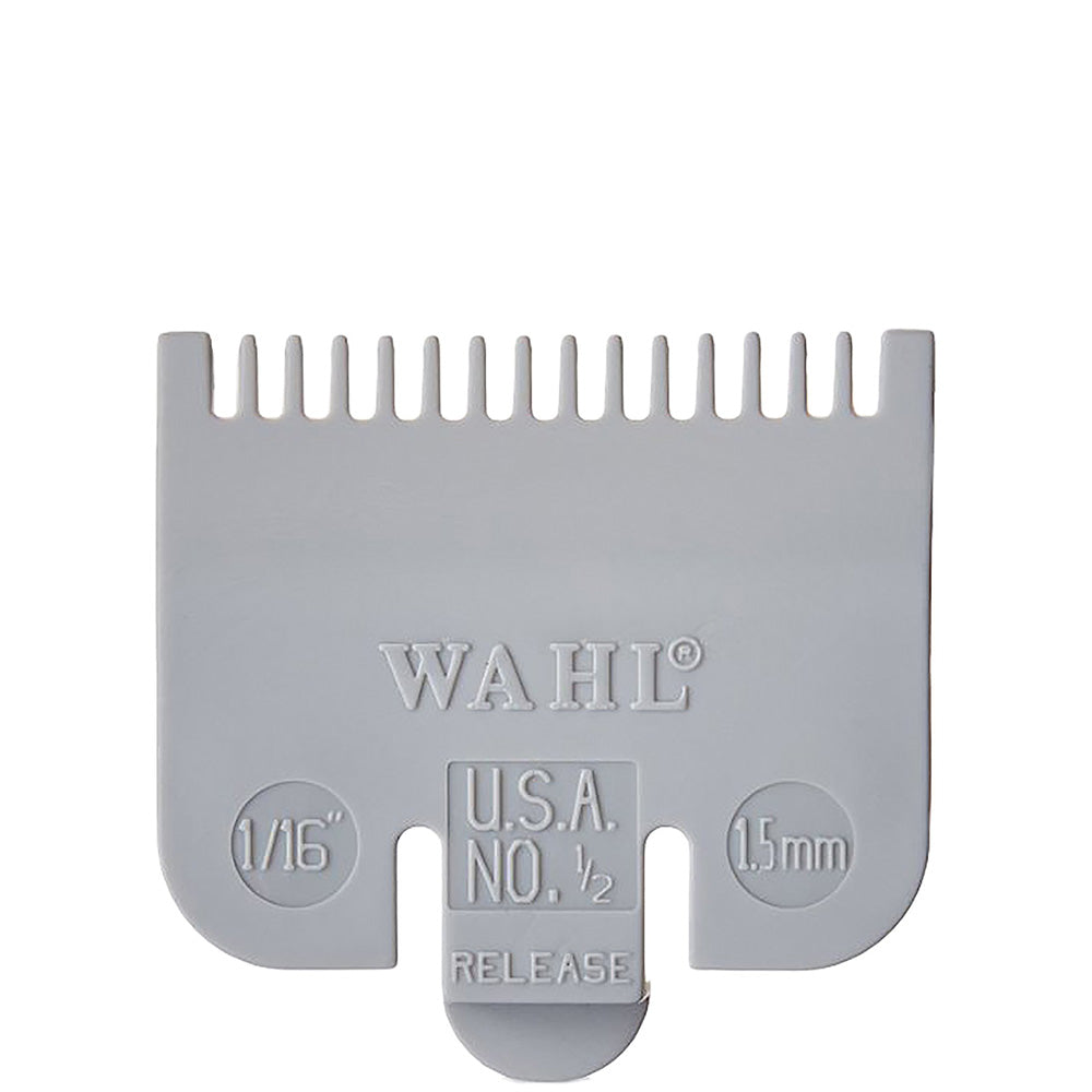 WAHL COLOR-CODED CLIPPER GUIDE - #1/2 LIGHT GRAY