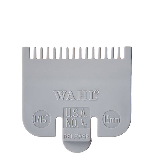 WAHL COLOR-CODED CLIPPER GUIDE - #1/2 LIGHT GRAY