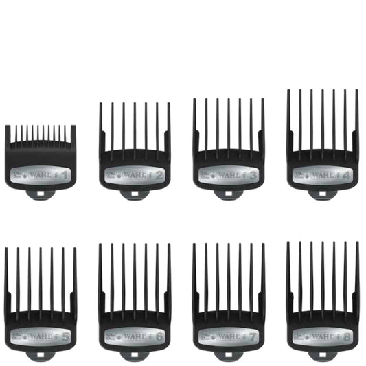 WAHL PREMIUM GUIDE COMBS - 8 PACK