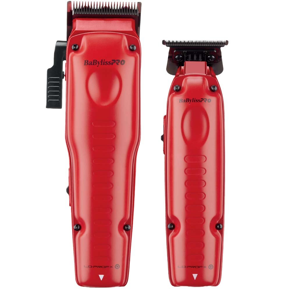 BABYLISSPRO CLIPPER & TRIMMER FXONE DUO - LO-PRO RED Clipper BABYLISSPRO for sacramento, california, barbers, hair stylist, cosmetologist, beauty industry