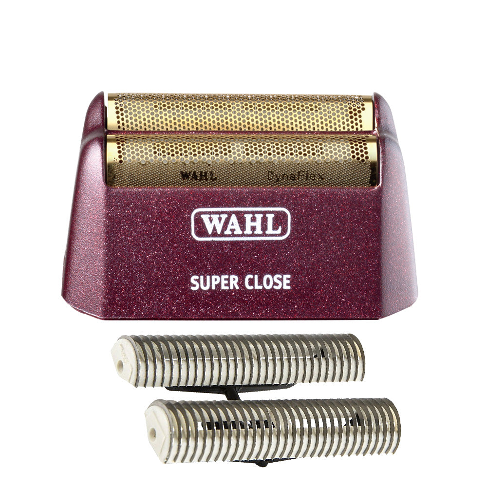 WAHL 5 STAR SHAVER/ SHAPER SUPER CLOSE GOLD FOIL & CUTTER BAR ASSEMBLY