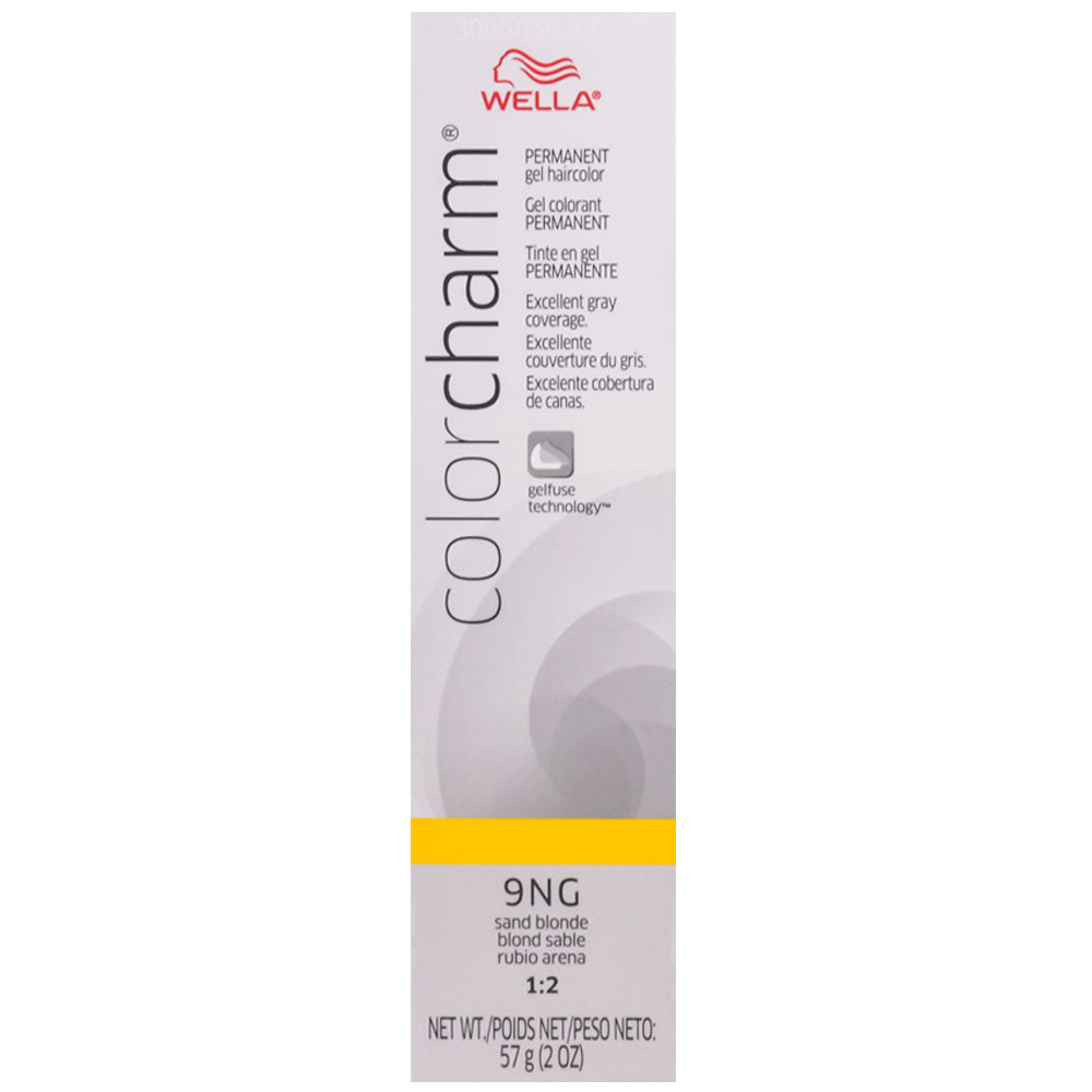 WELLA COLOR CHARM PERMANENT GEL HAIR COLOR - 9NG SAND BLONDE