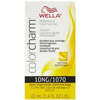 wella color charm permanent liquid hair color - 10ng/1070 honey beige blonde