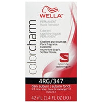 wella color charm permanent liquid hair color - 4rg/347 dark auburn