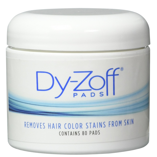 DY-ZOFF HAIR COLOR REMOVER PADS - 80 PADS