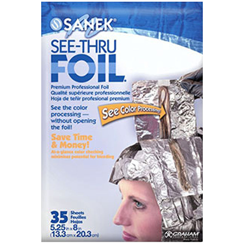 GRAHAM BEAUTY SANEK SEE-THRU FOIL - 35 PC