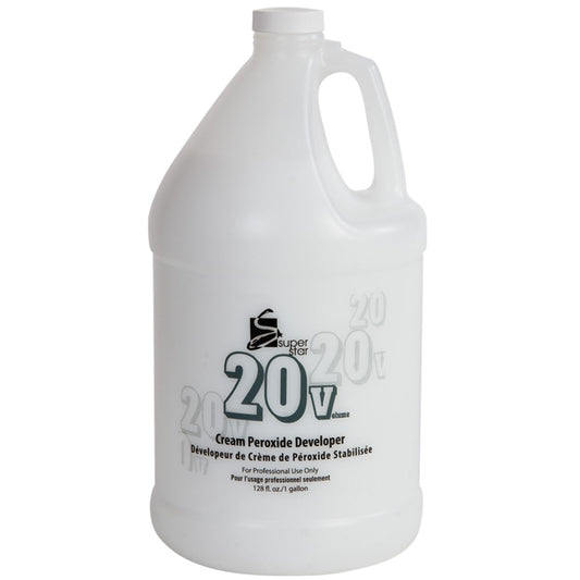 SUPERSTAR CREAM DEVELOPER - 20V 20V 1 gallon Developer SUPER STAR for sacramento, california, barbers, hair stylist, cosmetologist, beauty industry